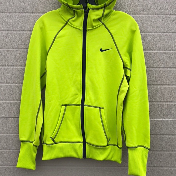 neon green nike jacket